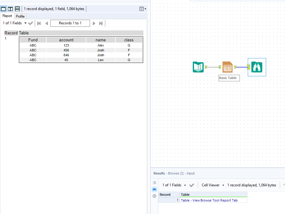How to align the column to middle Alteryx Community