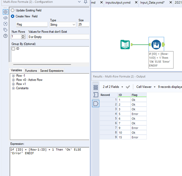 Solved Missing Numbers in a Sequence Alteryx Community