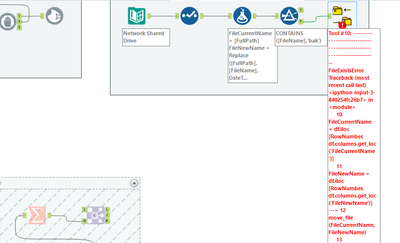 Error for 2nd run of workflow.PNG