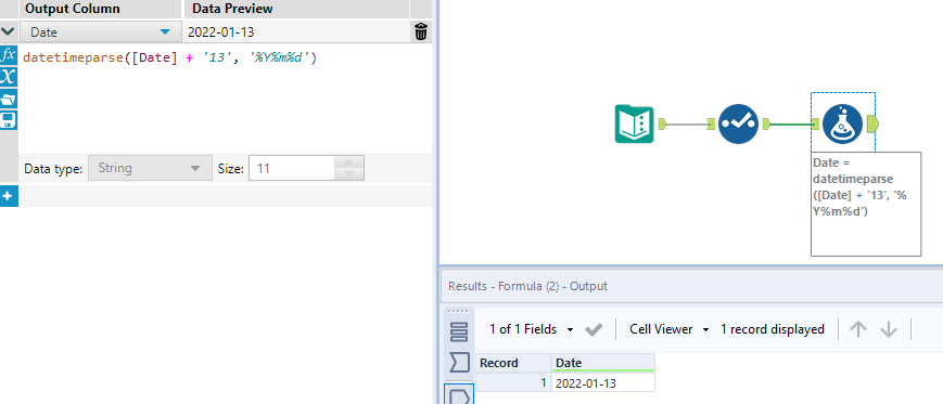 Solved: Converting YYYYMM to YYYYMMdd but the Day can be c... - Alteryx ...