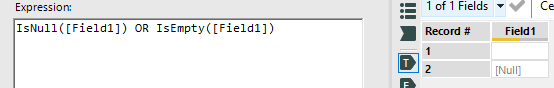 IsNull([Field1]) OR IsEmpty([Field1]).png