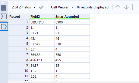 Solved: Smartround function explanation? - Alteryx Community