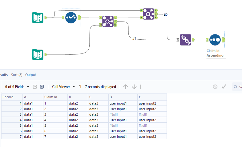 Solved: Joining Or Merging Two Datasets - Common ID, Updat... - Alteryx ...