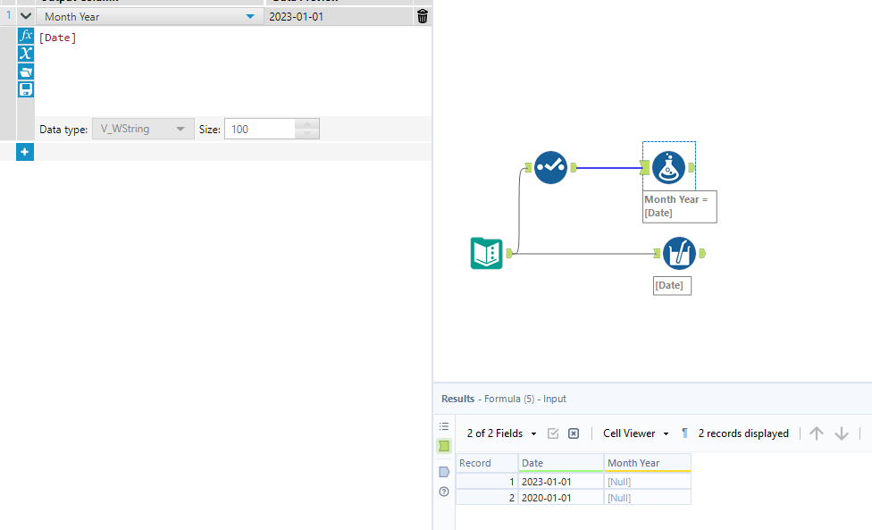 How to copy data from one column to another exist... - Alteryx Community