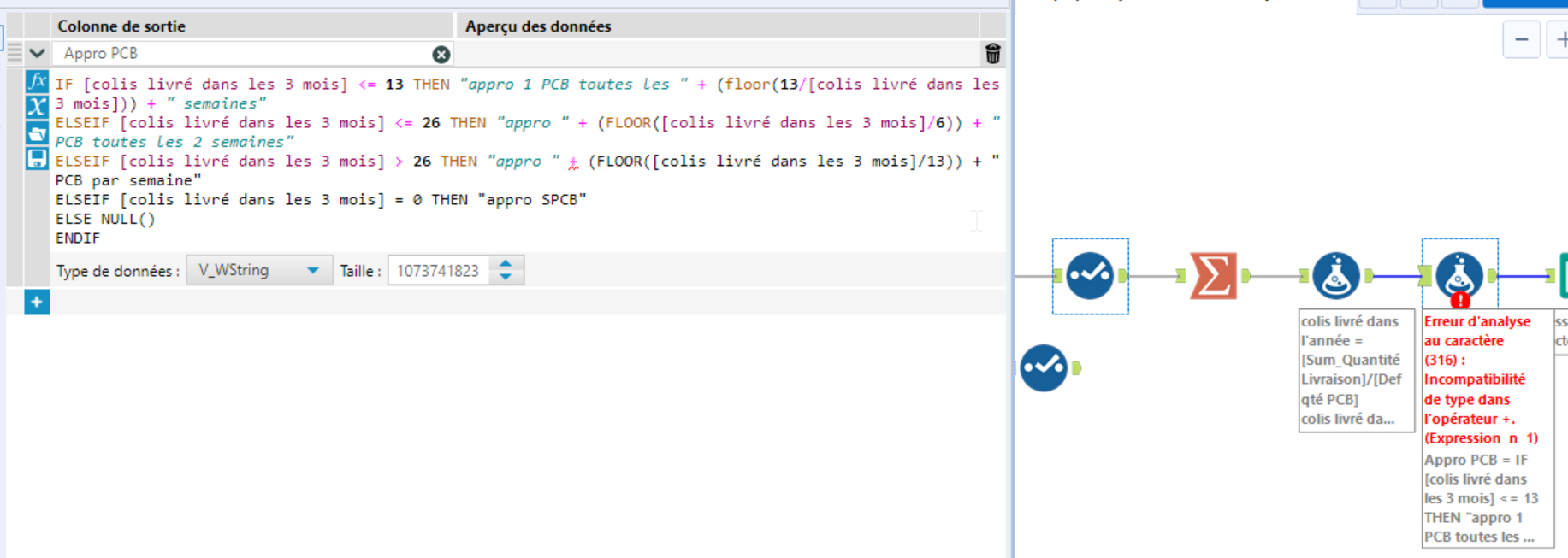Solved IF_Then malformed statement please help Alteryx Community