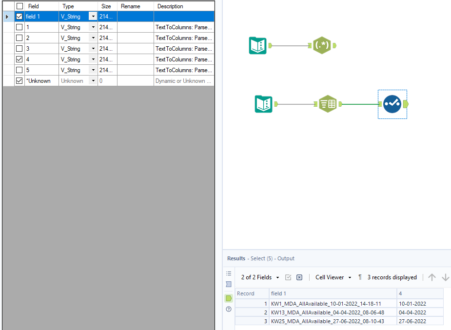 Solved How can i extract date information with right trim Alteryx Community