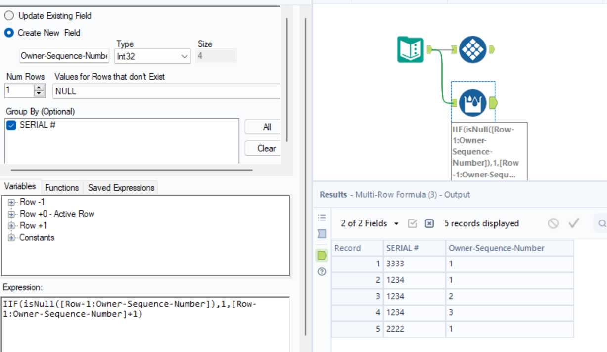 Solved: Multi- Row Formula - Alteryx Community