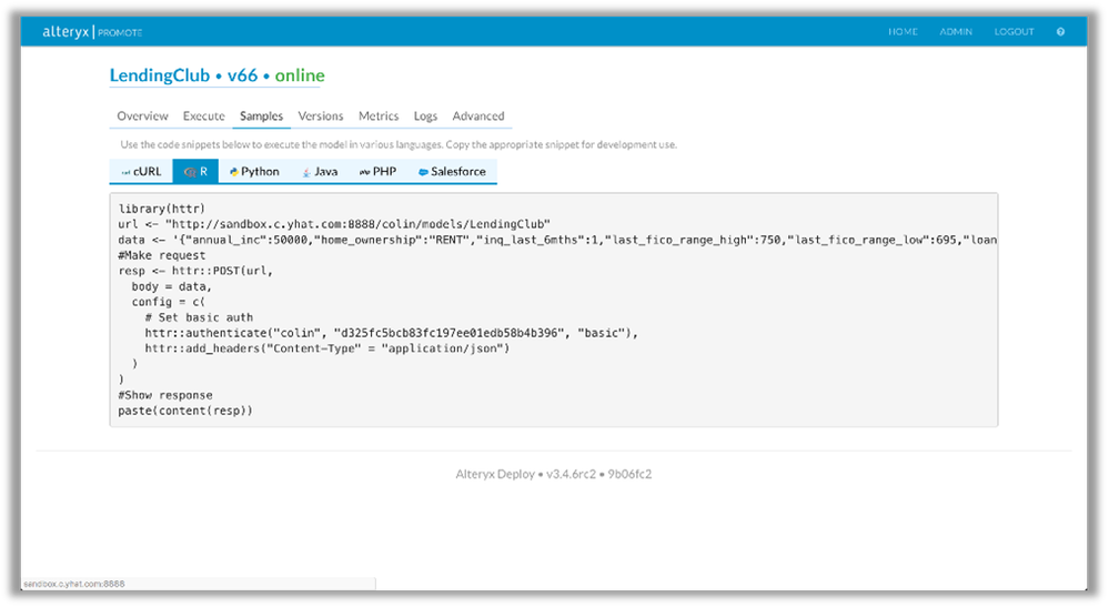 No more writing custom code- The REST API generates code in R, Python, Java, PHP, Salesforce