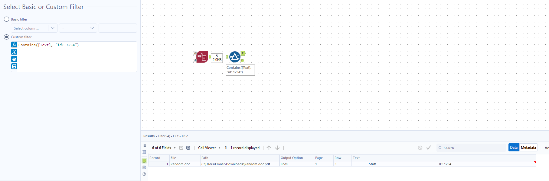 Solucionado: Encontrar caracteres antes de letras - Alteryx Community