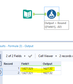 Round issue - Alteryx Community