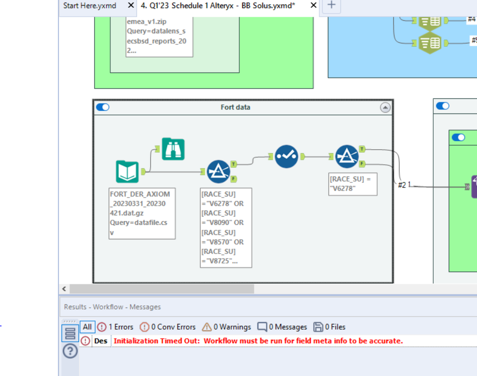 TimedOut error Alteryx Community