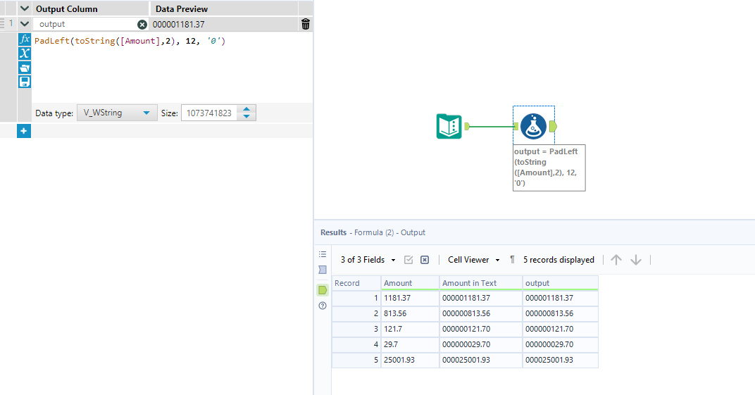 Solved: Convert number to text ( Text Function in Excel ) - Alteryx ...