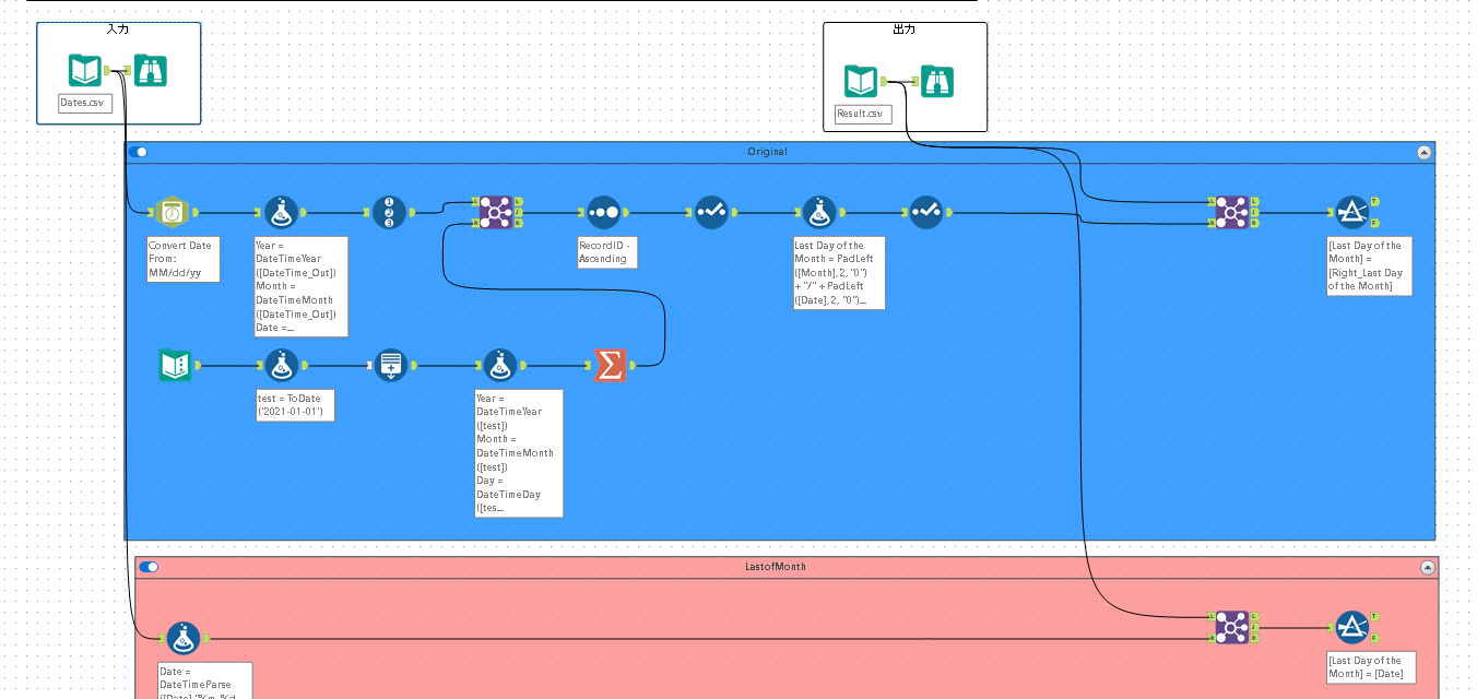 チャレンジ #215: 日時データの操作ー月末を指定 - Alteryx Community