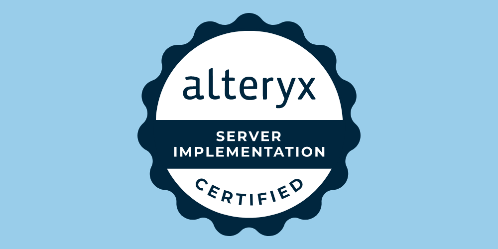 Introducing the Alteryx Server Implementation Cert... - Alteryx Community