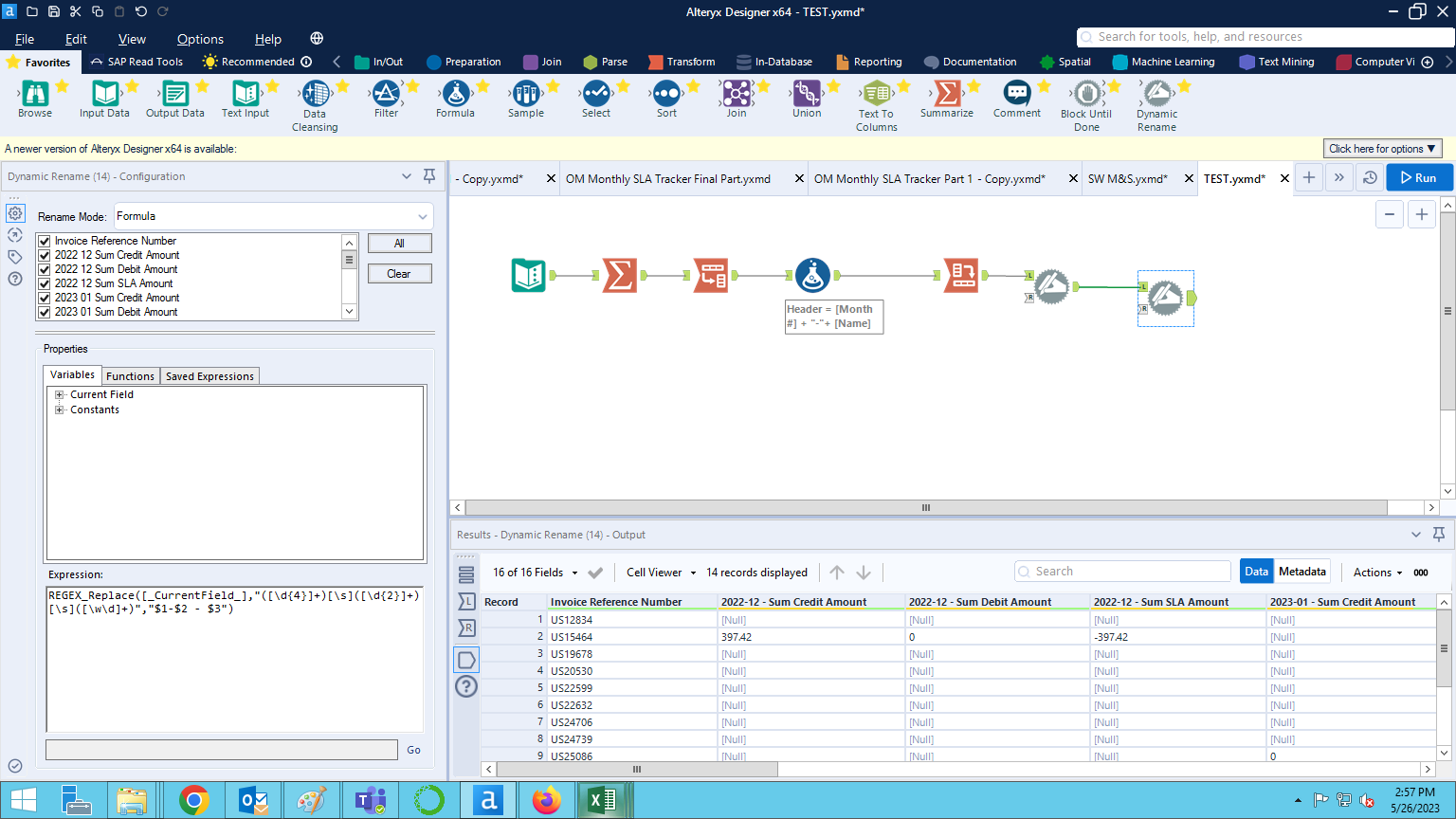 How to use replace Alteryx Community