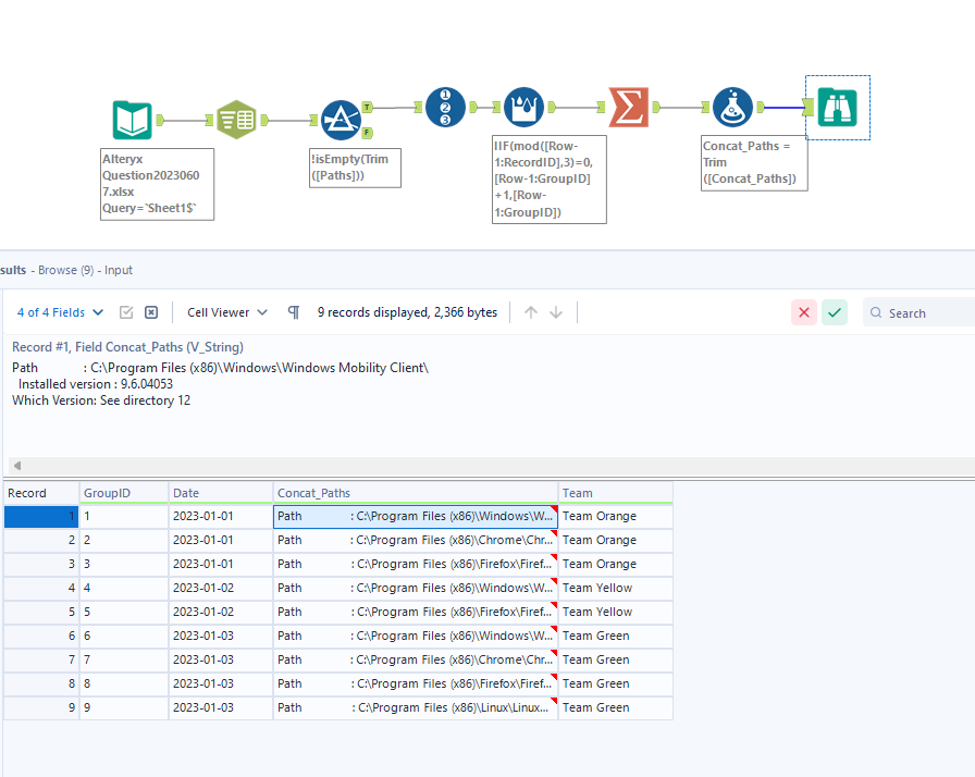 Split out a cell into multiple rows but copy other Alteryx