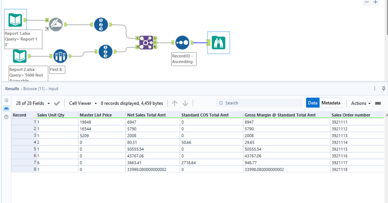 How To Combine Two Excel Files In Alteryx