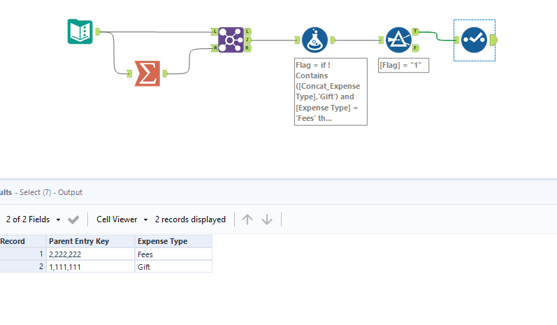 IF THEN formula using two columns - Alteryx Community