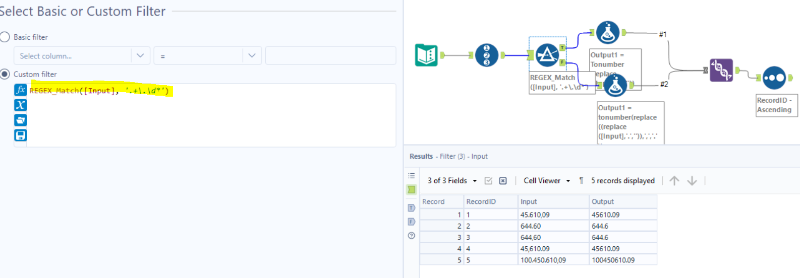 Change String With Different Formats To Numbers - Alteryx Community