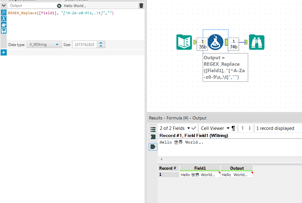 Solved Parsing a string containing Japanese characters Alteryx Community
