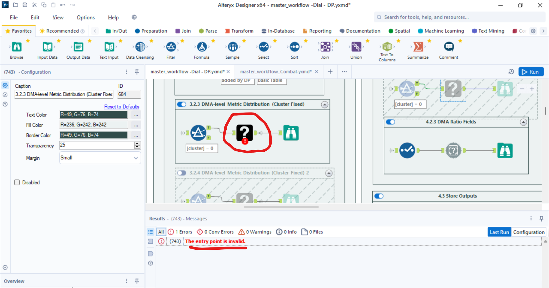 Entry Point Error Alteryx On Certain Visualiza Alteryx Community 0015