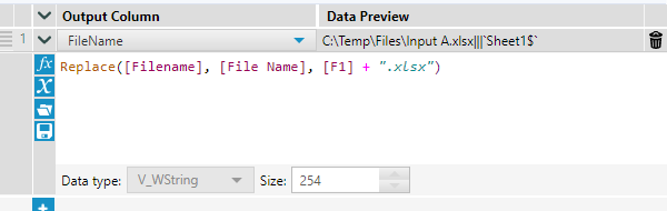 Solved: Changing a filename and replacing that file once i... - Alteryx ...