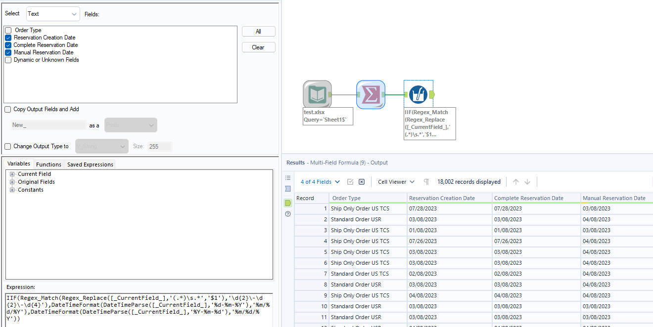 Solved Date Time Formatting Issue Alteryx Community 0739