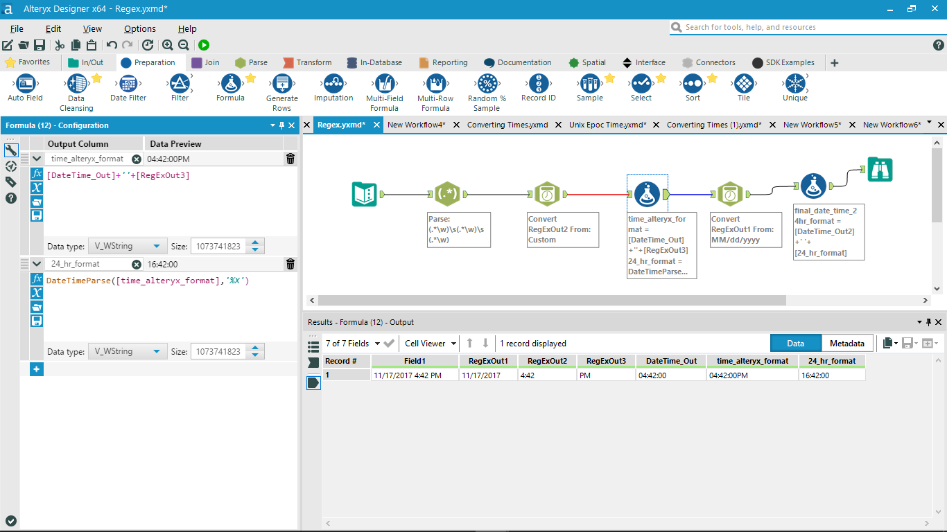 Solved Using Regular Expression Parse Alteryx Community 7922