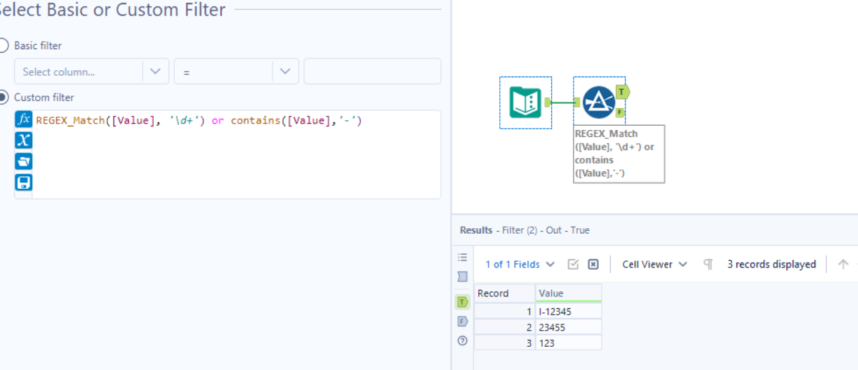 How to filter out using regex - Alteryx Community