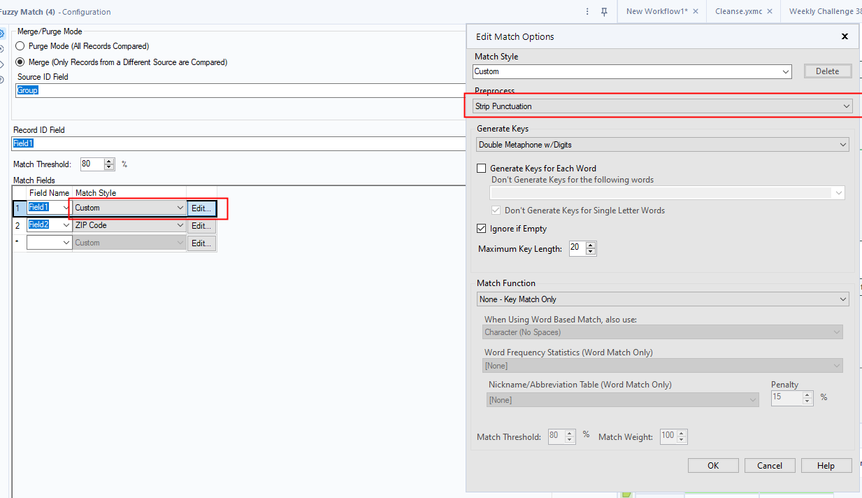 Fuzzy match - Alteryx Community