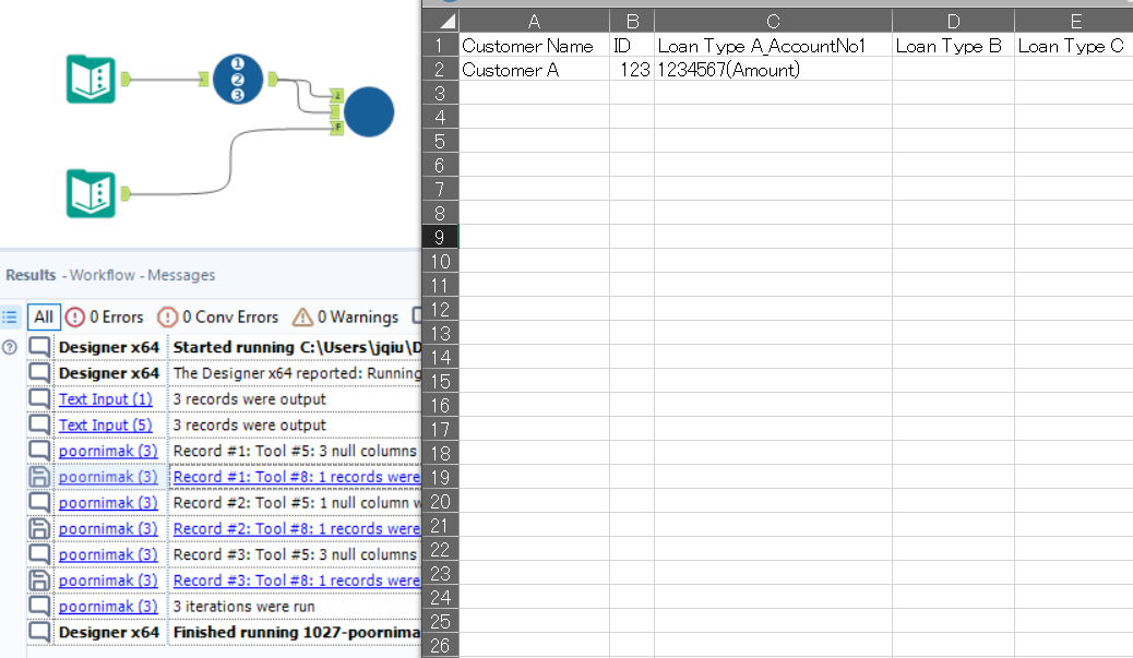 Solved: To process a workflow for a given list of customer - Alteryx  Community