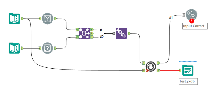 Solved: How to cancel workflow in case of inconsistency in... - Alteryx ...