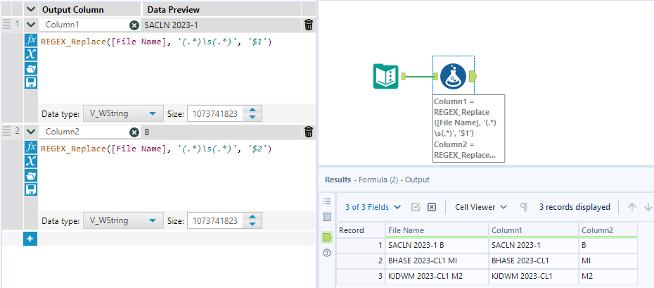 Solved Extracting The Last Part Of The Filename To Produc Alteryx Community 1925