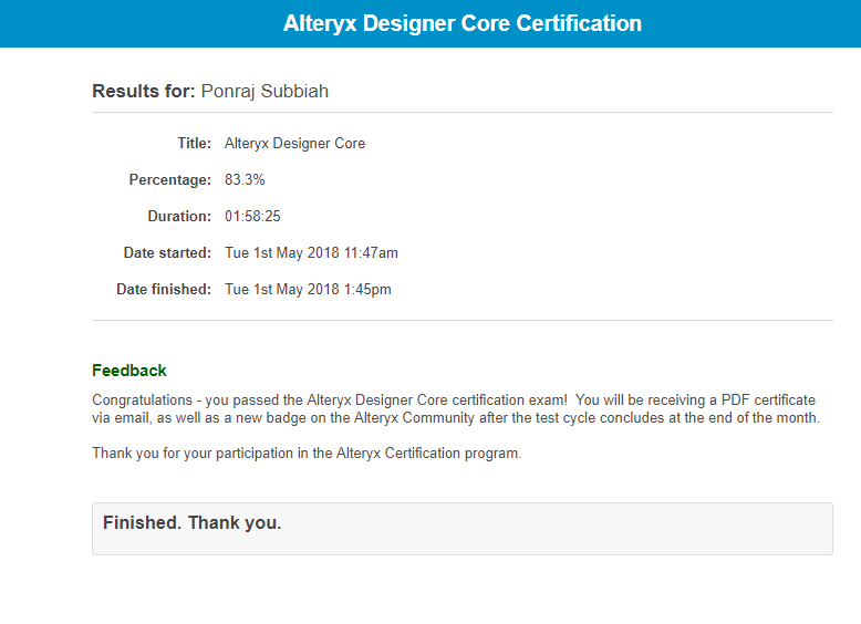 Alteryx Designer Core Certification.PNG