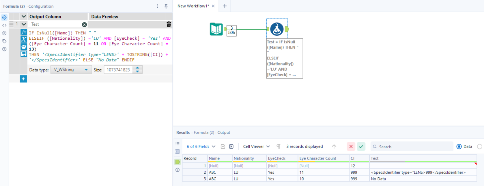 Malformed Statement Issue Alteryx Community