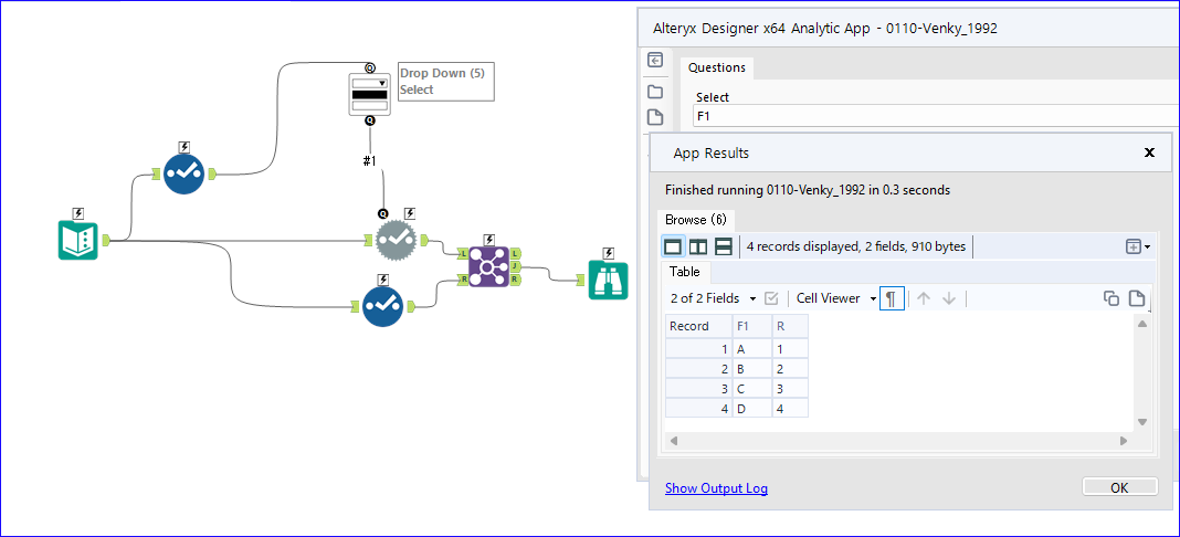 Solved: Extraction of relevant field using drop down - Alteryx Community