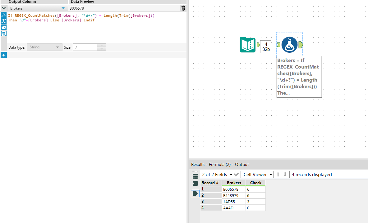 Solved Function to read the whole number Alteryx Community