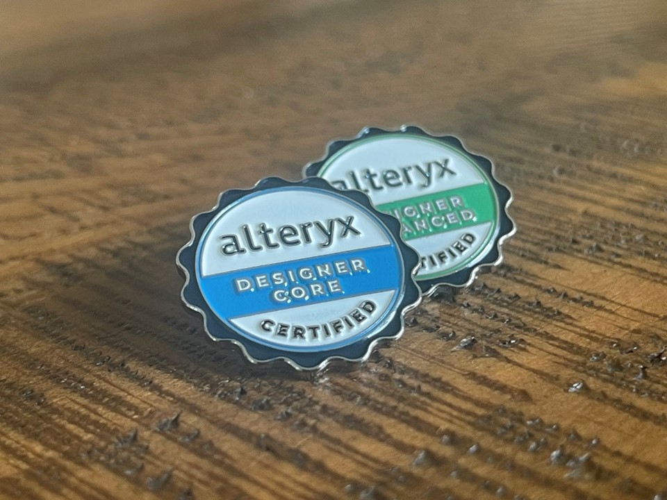 Don't Forget Your Certification Pins! - Alteryx Community