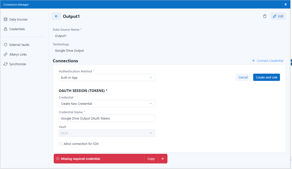 How to connect google output tool in new interface Alteryx Community