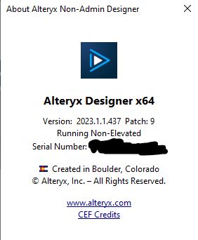 Control Container Internal Error - Anchor was not  - Alteryx