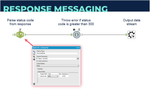 Figure 6: Screenshot of the Response Messaging section of the engine macro