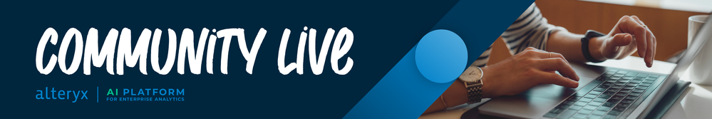 Community Live banner