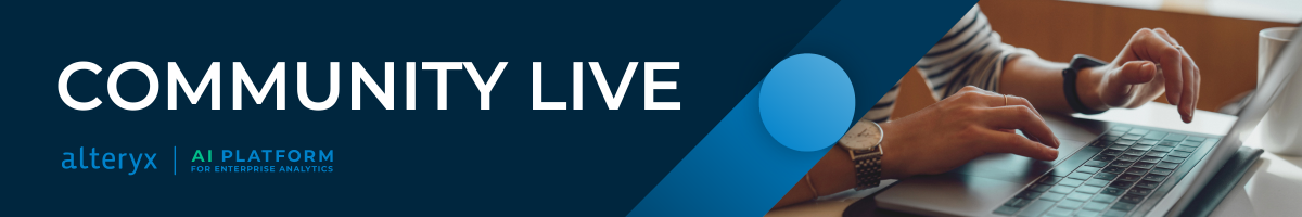 Community Live Event Banner