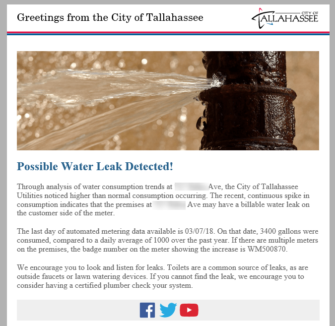 Customer Water Leak Detection And Notification Alteryx Community