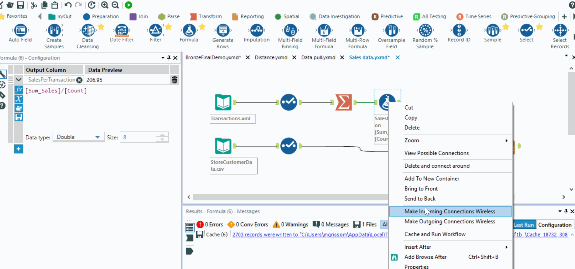 Just take the Cache and Run! Caching in  - Alteryx Community