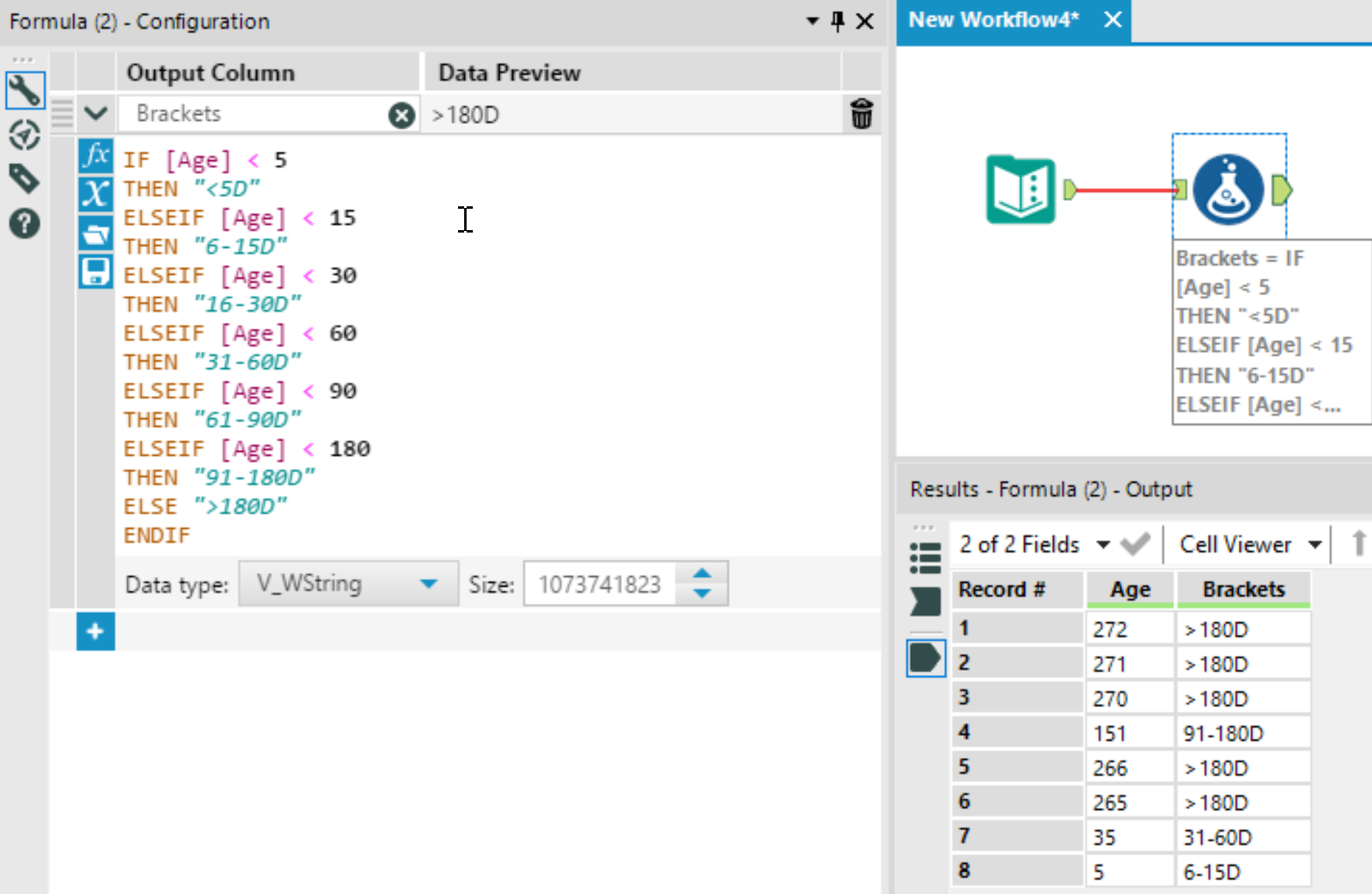 Solved Aging Buckets Alteryx Community