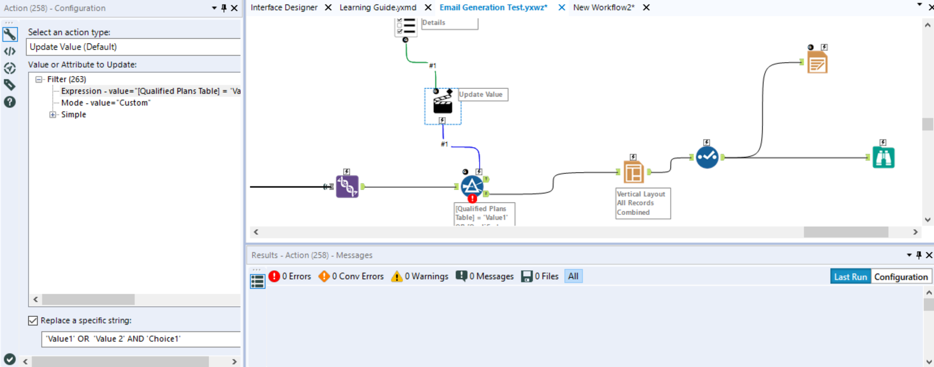 Solved List Box Tool Configuration Alteryx Community