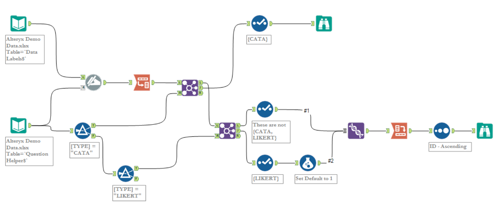 Solved: Selecting fields in one data source based on field... - Alteryx ...