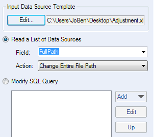 Dynamic Input Setup