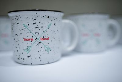 #LearnLocal ceramic mugs